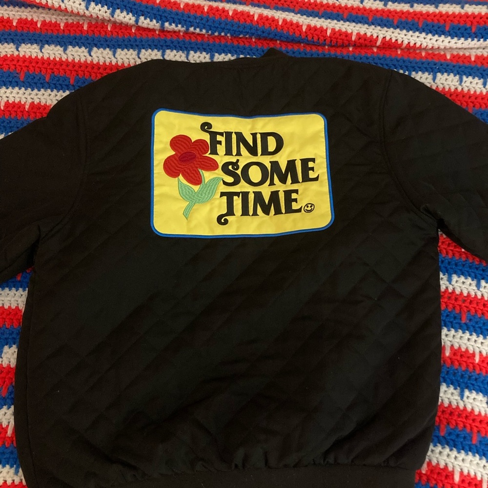 Rare Golf wang find some time bomber jacket size L